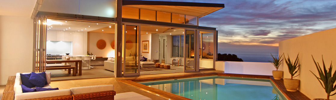 Rent a Luxury Villa in Camps Bay with Breathtaking Sea and Mountain views.
